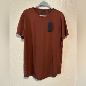 New With Tags Cuts Clothing Mens Signature Fit Shirt Size XL Brown
